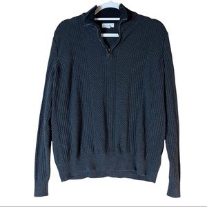 Calvin Klein half zip sweater